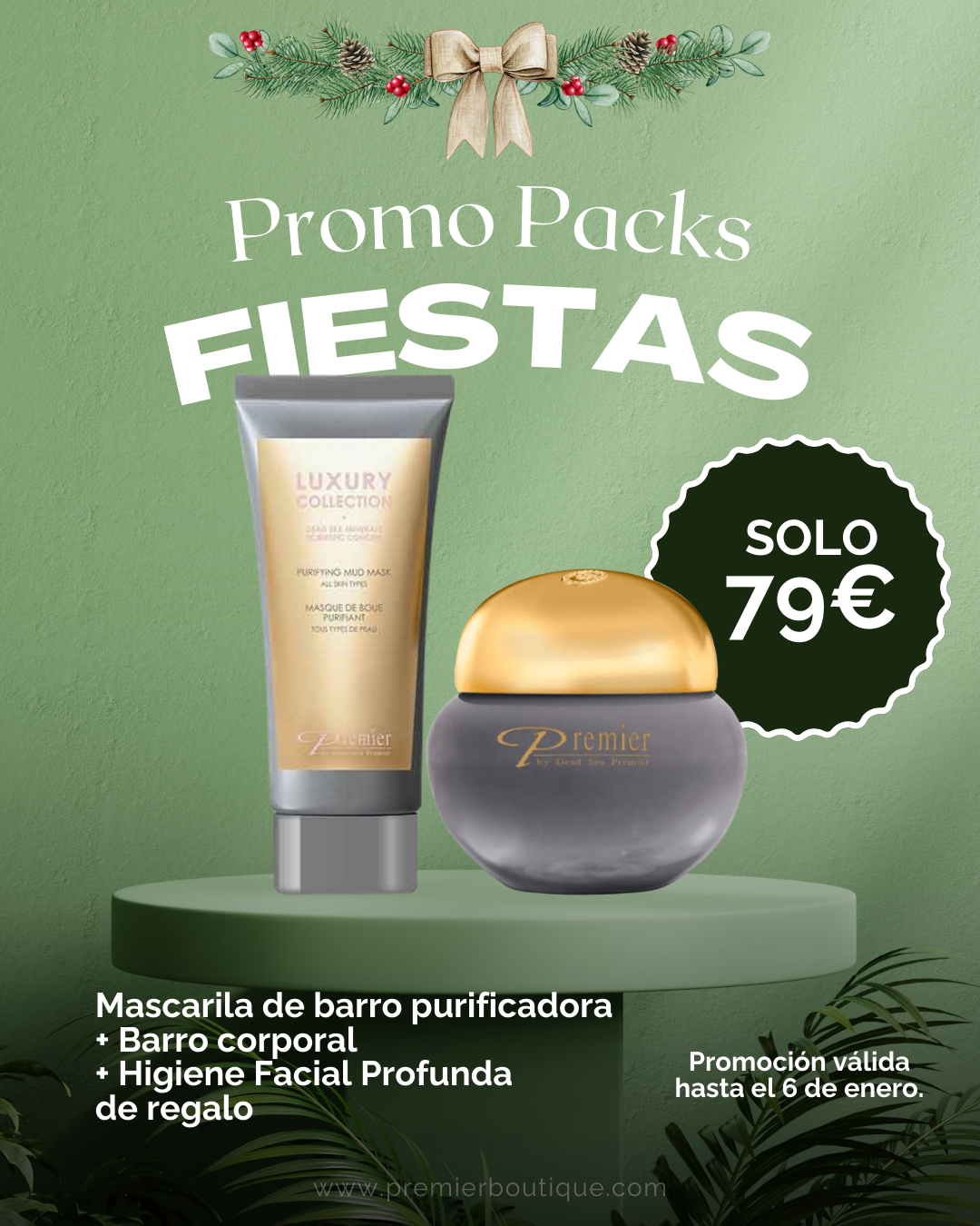 Pack Purificación con Barro del Mar Muerto