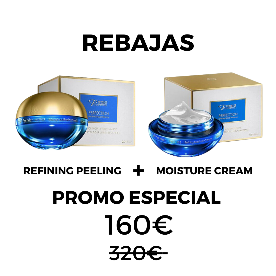 PROMO REBAJAS 1+1 REFINING PEELING + CREMA HIDRATANTE