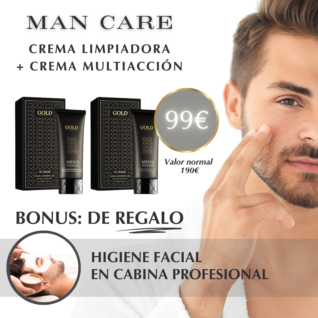 PROMO EXCLUSIVA GEL LIMPIADOR + CREMA MULTIACCIÓN + HIGIENE FACIAL EN CABINA DE REGALO